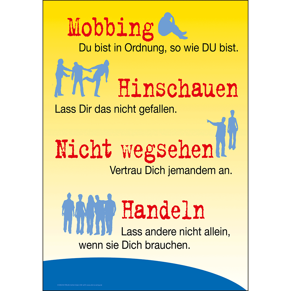 Plakat (DIN-A3) • Mobbing